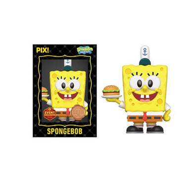 Thrilljoy PIX! SpongeBob SquarePants: SpongeBob SquarePants with Krabby Patty Pix! - Convention 2026 Exclusive