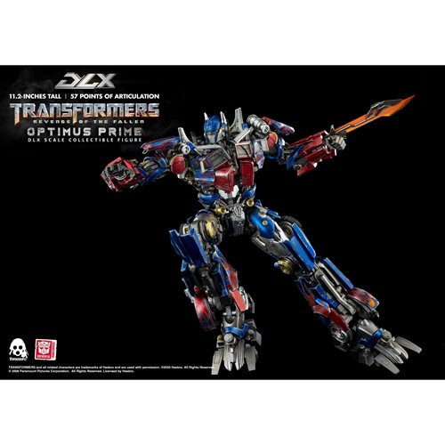 ThreeZero Transformers: Revenge of the Fallen: Optimus Prime DLX Action Figure