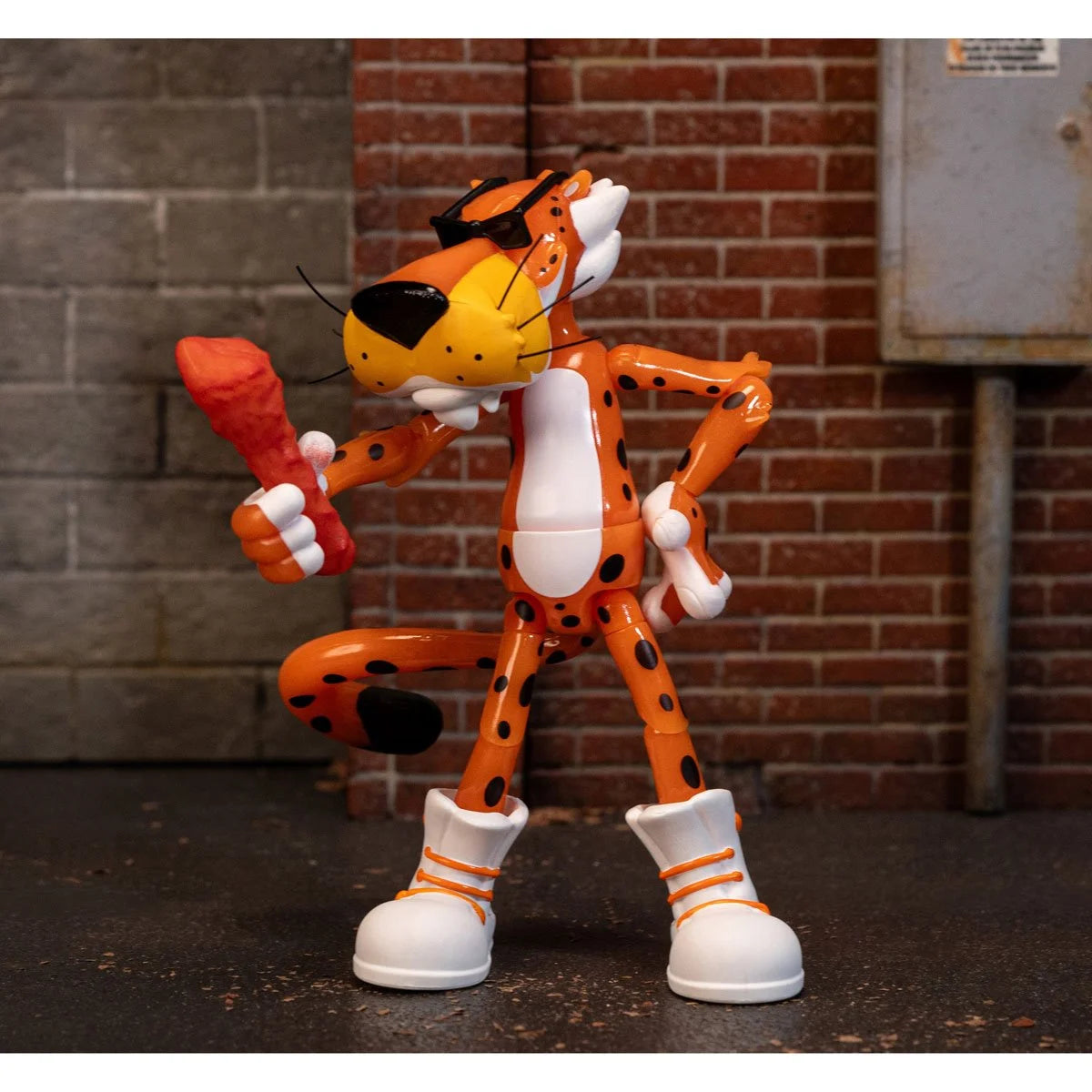 Jada Toys Cheetos: Chester Cheetah Flamin' Hot Glow-in-the-Dark