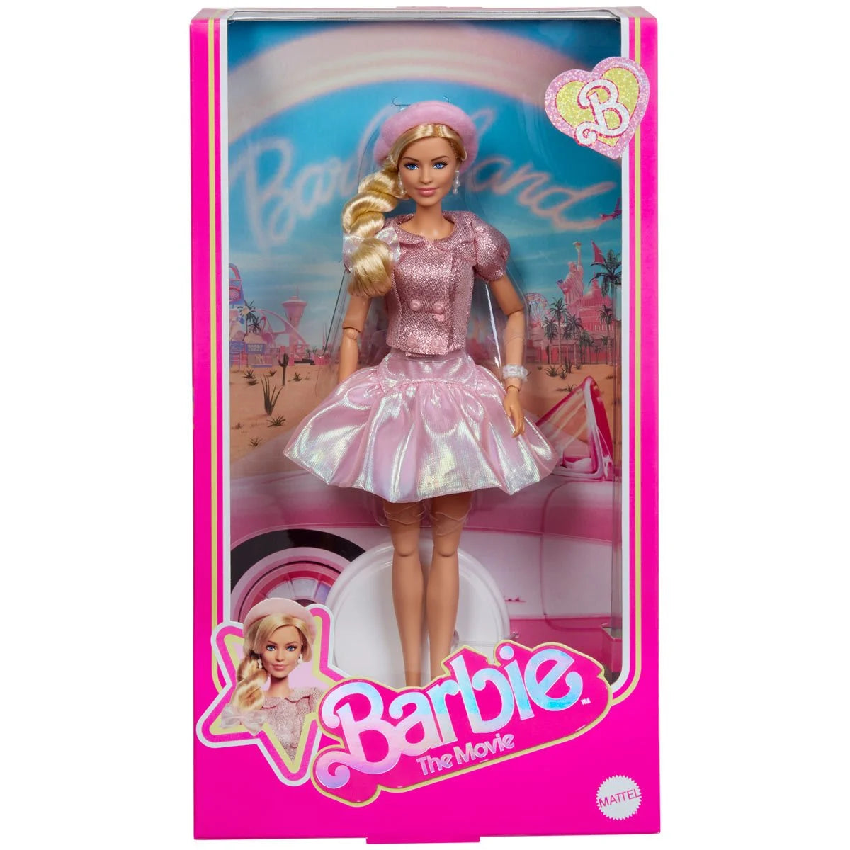 Mattel Barbie The Movie: Pink Beret Barbie Doll