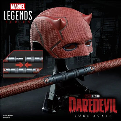 Marvel Legends Daredevil: Born Again Mask and Billy Club Prop Replicas