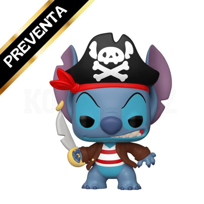 PREVENTA Funko Pop Disney Lilo & Stitch: Pirate Stitch - CCXP25 Winter Convention Exclusive (1659)