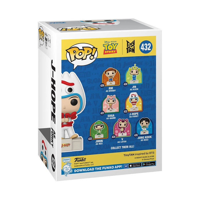 Funko Pop BTS Toy Story x TinyTAN: J-Hope as Forky (432)