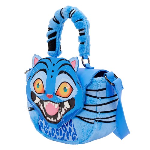 PREVENTA Loungefly K-Pop Demon Hunters Derpy GIow in the Dark Faux Fur Crossbody Bag