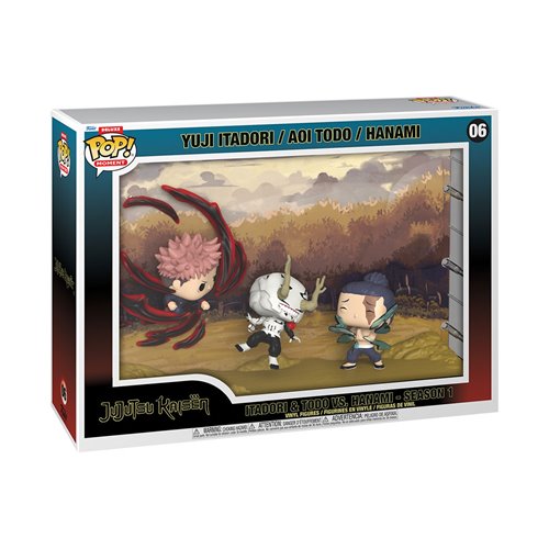 Funko Pop Moment Deluxe Jujutsu Kaisen: Itadori & Todo vs Hanami (06)