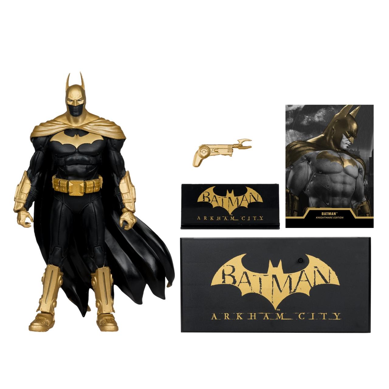 Mcfarlane Dc Multiverse: Arkham City - Batman Knightmare Gold Label 7 Pulgadas