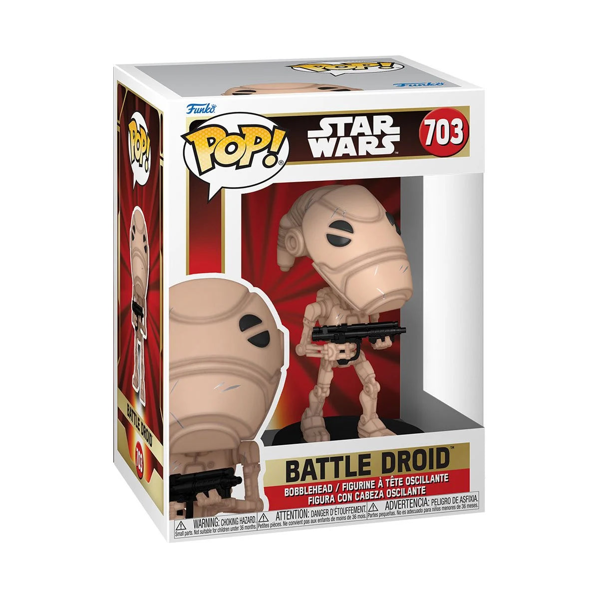 Funko Pop Star Wars Episode I - The Phantom Menace: Battle Droid (703)