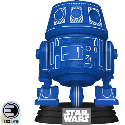 Funko Pop Star Wars: C1-10P Chopper Blueprint - Entretaiment Earth Exclusive (797)