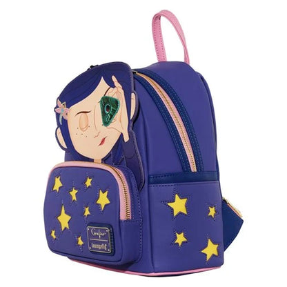 Loungefly Coraline: Stars Cosplay Glow in the Dark Mini-Backpack