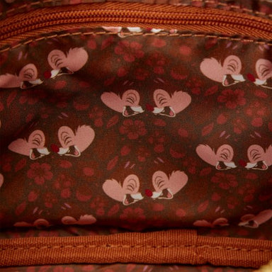 Loungefly Chip 'n' Dale Corduroy Sling Crossbody Bag with Coin Bag