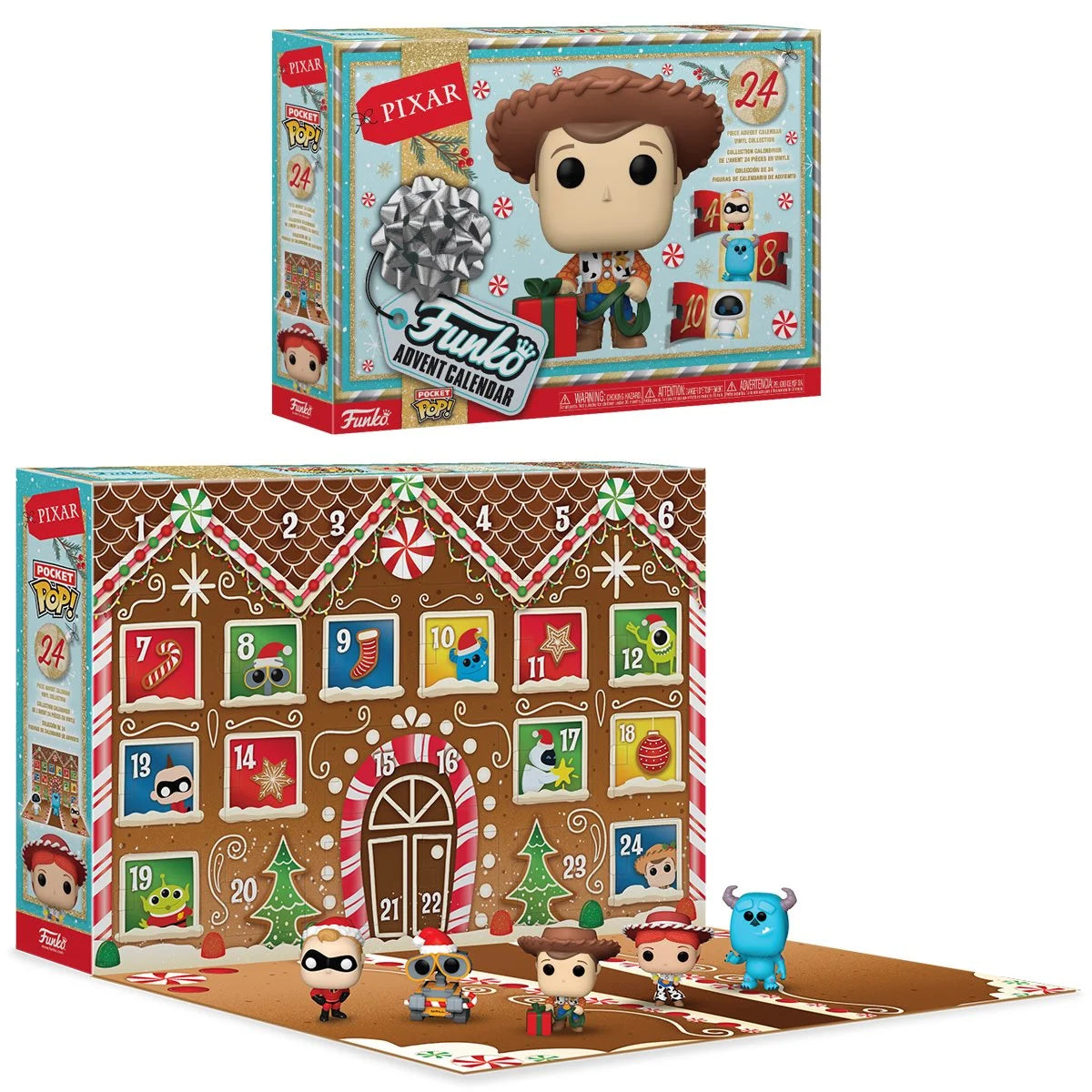 Funko Pocket Pop Pixar 2024 Edition Advent Calendar