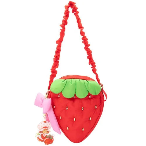 Whatever! Strawberry Shortcake Quilted Strawberry Crossbody Bag
