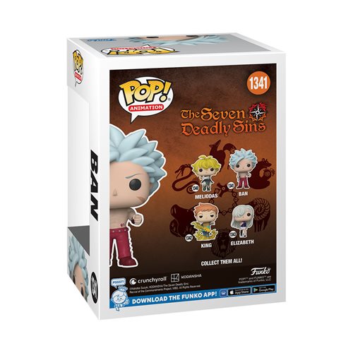 Funko Pop Seven Deadly Sins: Ban (1341)