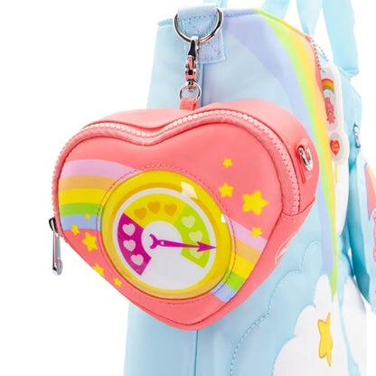 Whatever! Care Bears The Caring Meter Padded Nylon Crossbody Bag with Strap