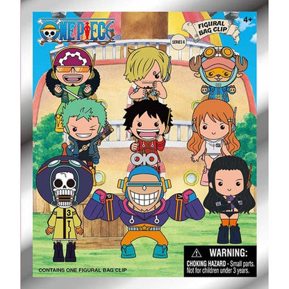 Monogram Foam Bag Clip: One Piece Series 6 - Individual Sorpresa