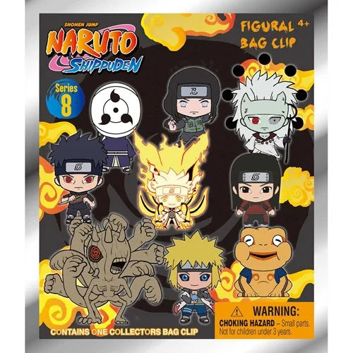 Monogram Foam Bag Clip: Naruto Shippuden Series 8 - Individual Sorpresa