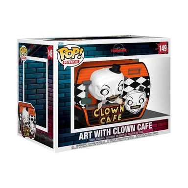 PREVENTA Funko Pop Rides Deluxe Terrifier 2: Art with Clown Cafe (149)