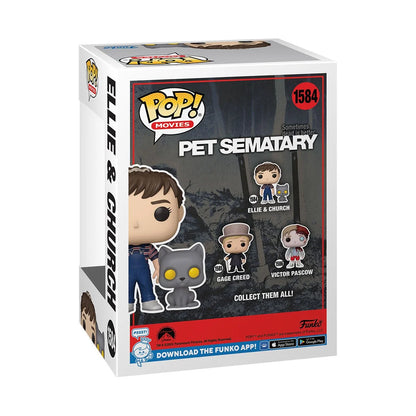 Funko Pop Pet Sematary: Ellie and Church (1584)