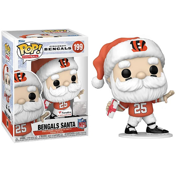 Funko Pop Santa NFL: Bengals - Fanatics Exclusive (199)