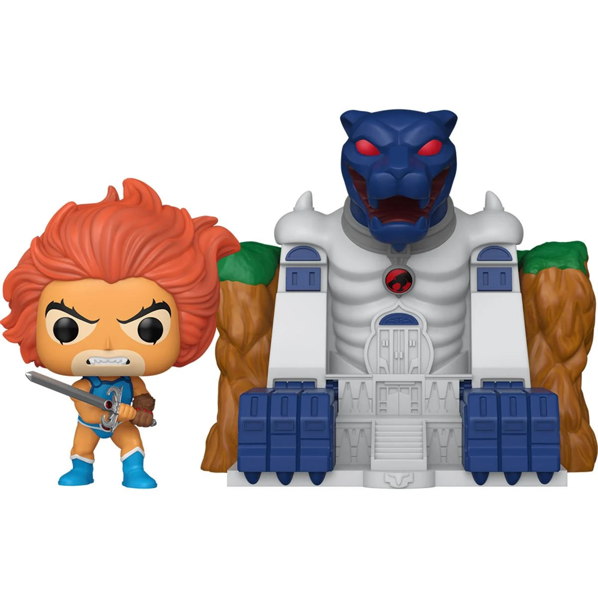 PREVENTA Funko Pop Town ThunderCats: Lion-O with Cat's Lair (45)