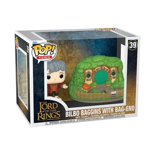 Funko Pop Town Lord Of The Rings: Bilbo Baggins with Bag-End (39)