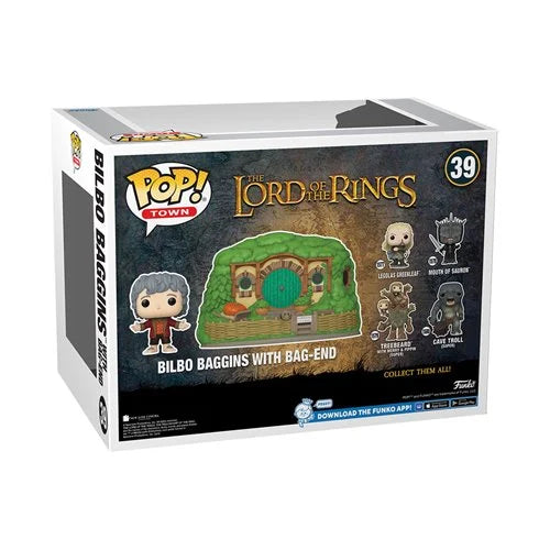 Funko Pop Town Lord Of The Rings: Bilbo Baggins with Bag-End (39)