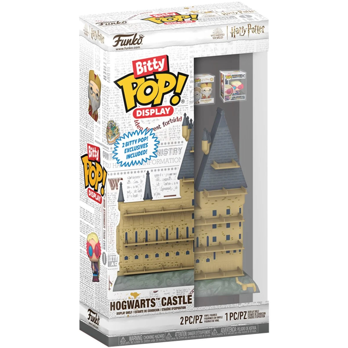 Funko Bitty Pop Harry Potter: Hogwarts Castle Display Shelf