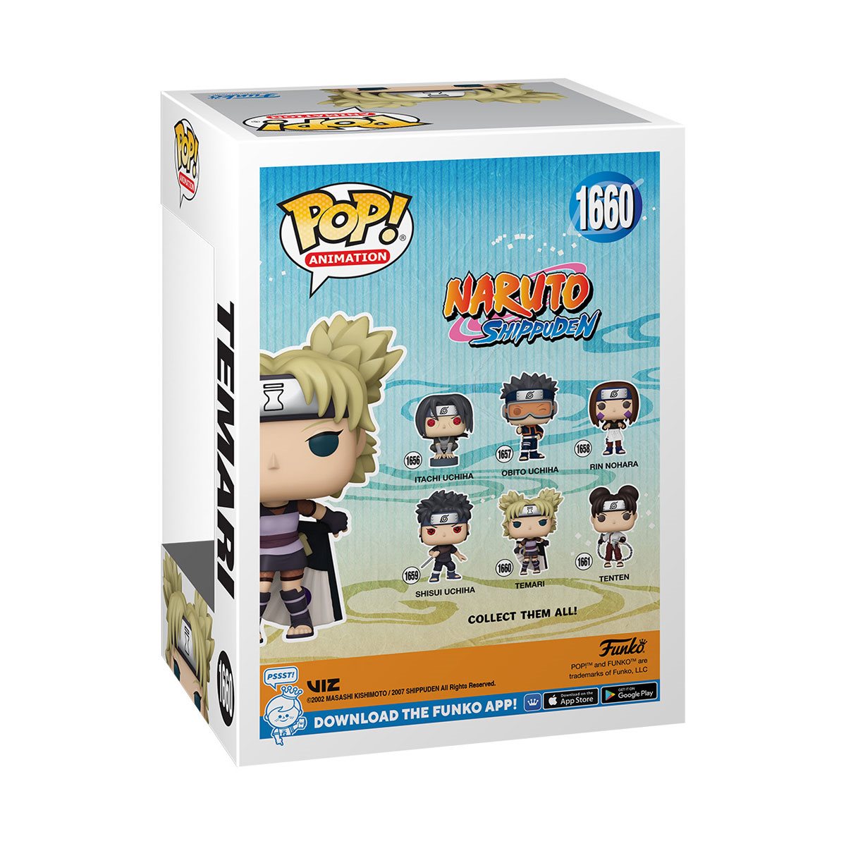 Funko Pop Naruto Shippuden: Temari (1660)