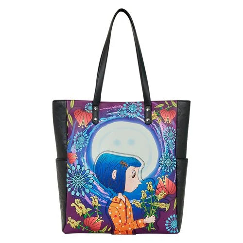 Loungefly Coraline Garden Bouquet Tote Bag