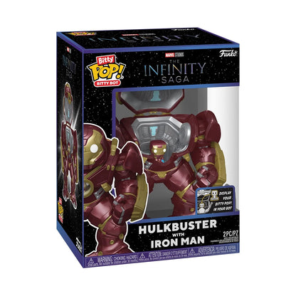 PREVENTA Funko Pop Bitty Bot The Avengers The Infinity Saga: Hulkbuster with Iron Man