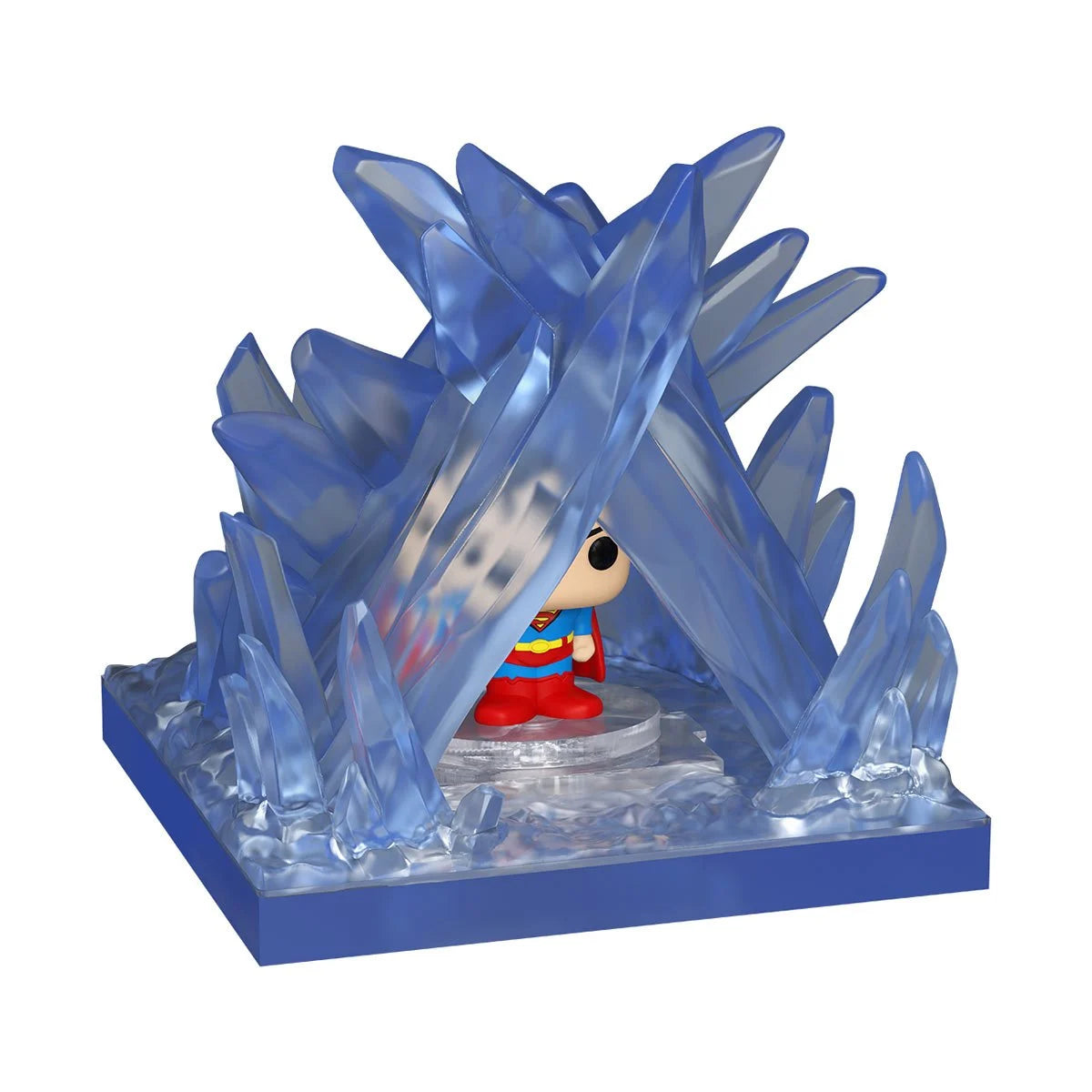Funko Pop Bitty Town DC Comics: Super man and Fortress of Solitude