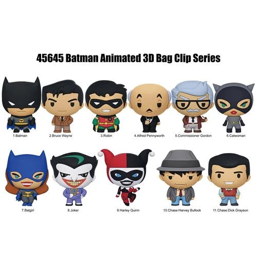 Monogram Foam Bag Clip: Batman: The Animated Series; Series 1 - Individual Sorpresa