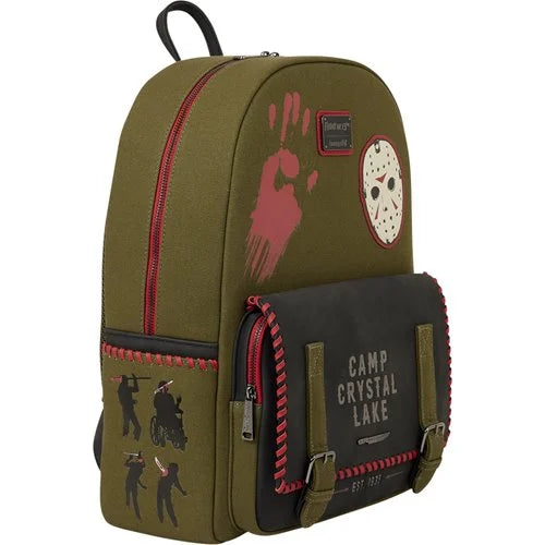 Loungefly Friday the 13th Camp Crystal Lake Full-Size Backpack