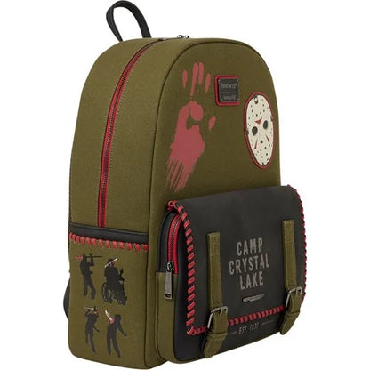 Loungefly Friday the 13th Camp Crystal Lake Full-Size Backpack