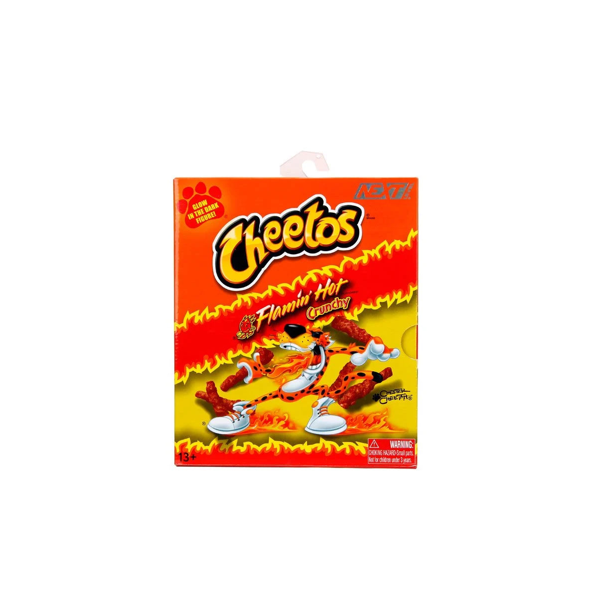 Jada Toys Cheetos: Chester Cheetah Flamin' Hot Glow-in-the-Dark