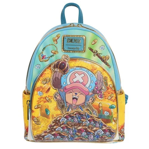 Loungefly One Piece: Tony Tony Chopper Treasure Mini-Backpack - Entertainment Earth Exclusive