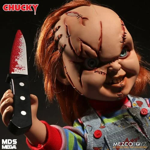 Mezco Toyz Child's Play: Chucky Talking Mega-Scale 15-Inch Doll - ReRun