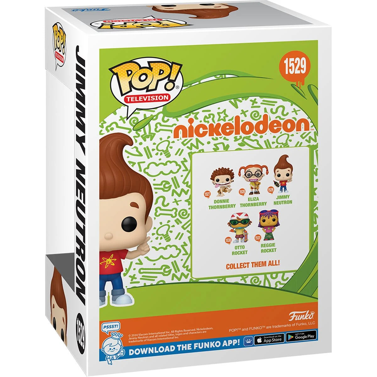 Funko Pop The Adventures of Jimmy Neutron Boy Genius: Jimmy Neutron (1529)