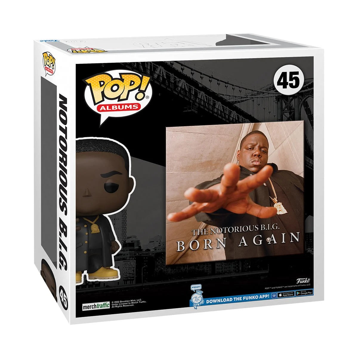 Funko Pop Cover Notorious B.I.G: Born Again (45)