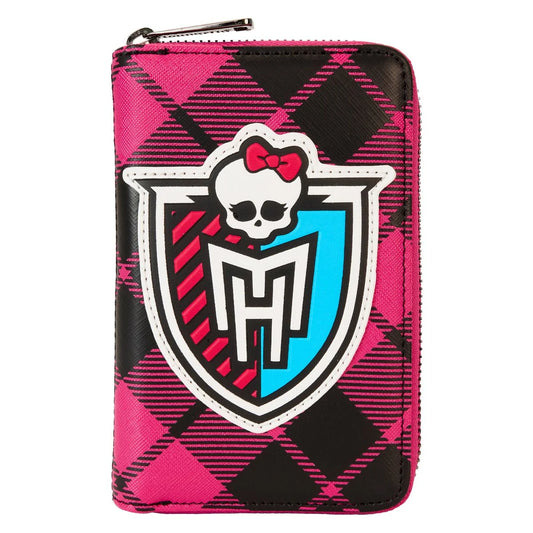 Loungefly Monster High Crest Zip-Around Wallet