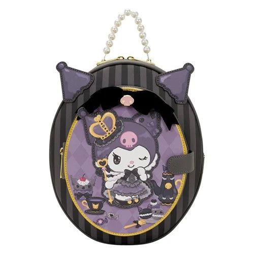 Loungefly Sanrio Kuromi 20th Anniversary Cameo Mini-Backpack