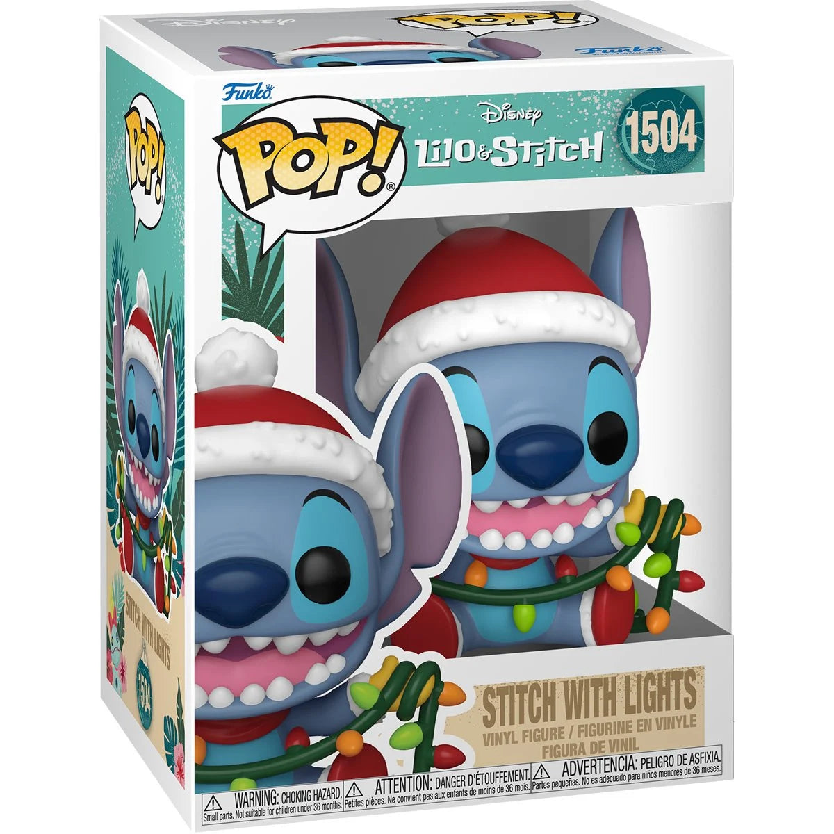 Funko Pop Lilo & Stitch Holiday: Stitch with Lights (1504)