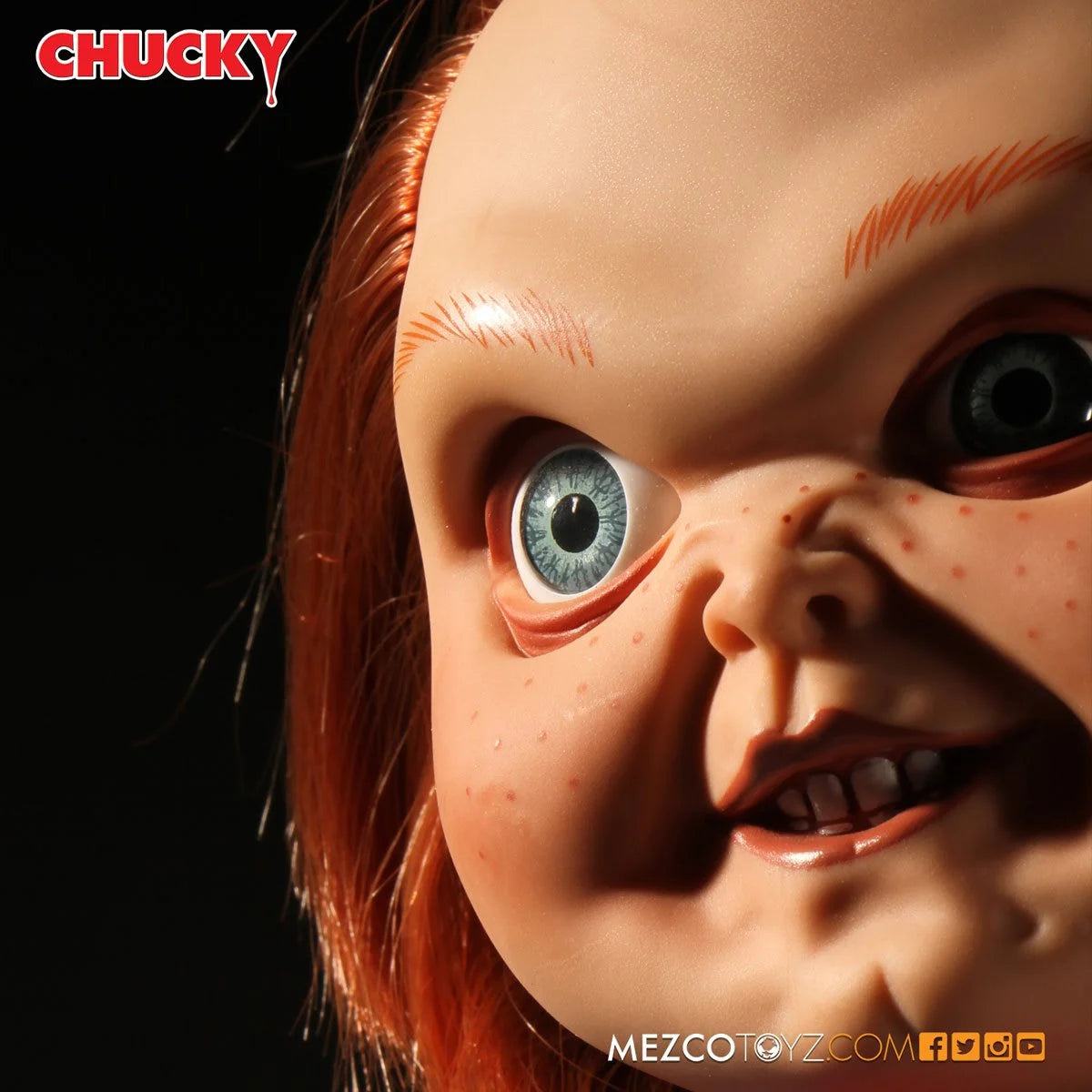 Mezco Toyz Child's Play: Sneering Chucky Talking Doll