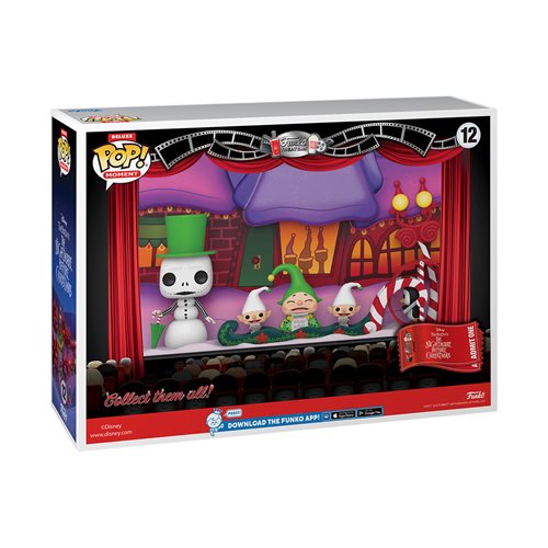 Funko Pop Moment Deluxe The Nightmare before Christmas: Snowman Jack with Carolers