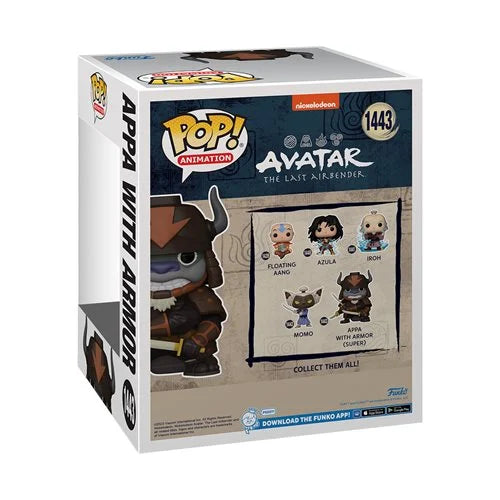 Funko Pop Super Avatar The Last Airbender: Appa with Armor (1443)