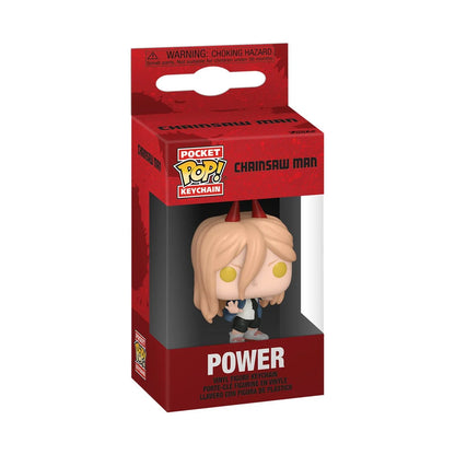 PREVENTA Funko Pop Pocket Keychain Chainsaw Man: Power