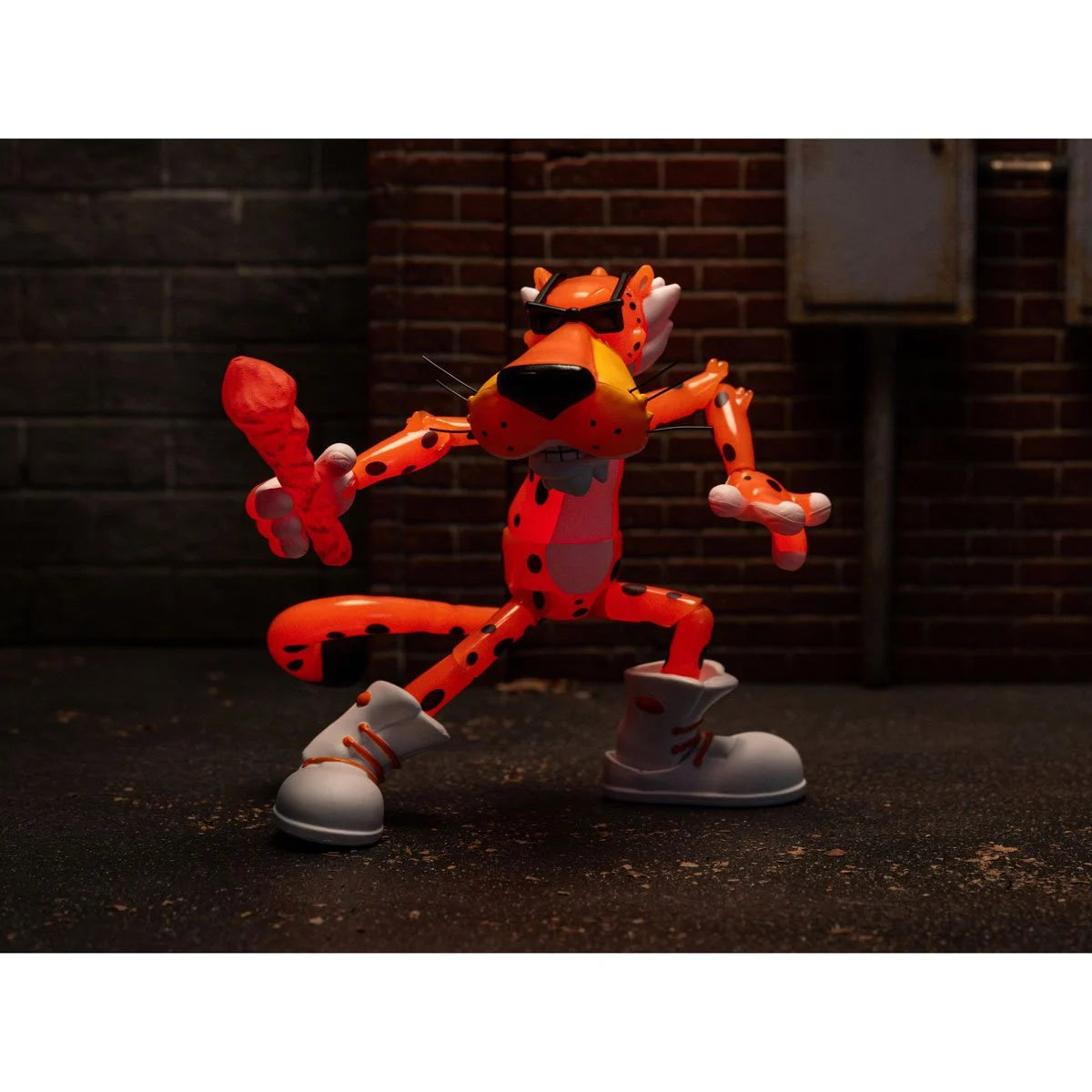 Jada Toys Cheetos: Chester Cheetah Flamin' Hot Glow-in-the-Dark