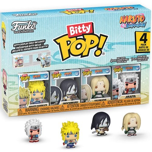 Funko Bitty Pop: Naruto Shippuden - Team 2 4-Pack