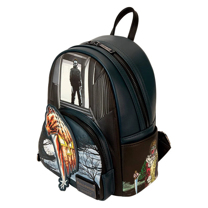 PREVENTA Loungefly Halloween Michael Myers Returns Glow-in-the-dark Mini-Backpack