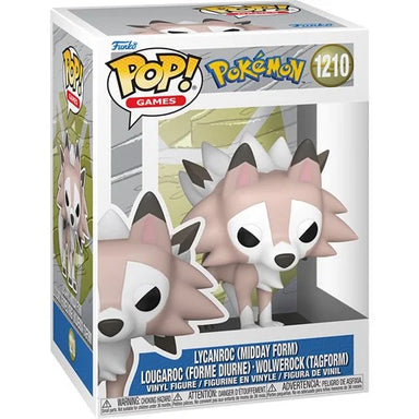 PREVENTA Funko Pop Pokémon: Lycanroc Midday Form (1210)